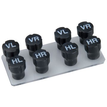 IWH Rad-Markierungsset, Ventilkappen, 8-teilig