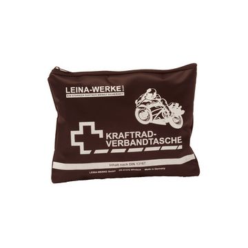 LEINA Kraftrad-Verbandtasche, Inhalt DIN 13167, schwarz LEINA Kraftrad-Verbandtasche, Inhalt DIN 13167, schwarz