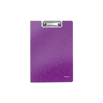LEITZ Porte-bloc à rabat WOW, A4, polyfoam, violet