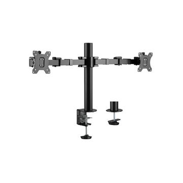 LogiLink Bras support double, longueur du bras: 380 mm, noir