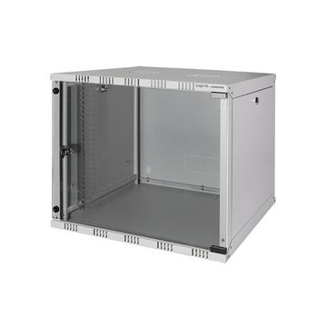 LogiLink Coffret mural 19", démonté, 12 U, gris clair