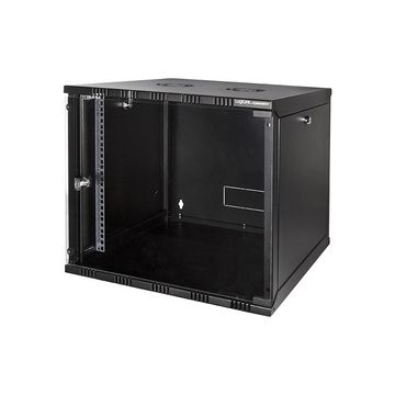 LogiLink Coffret mural 19", démonté, 12 U, noir