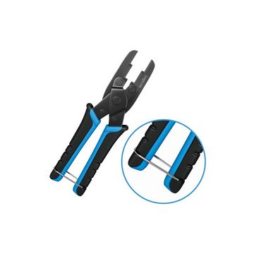 LogiLink Pince à sertir pour Keystone & J45, noir/bleu
