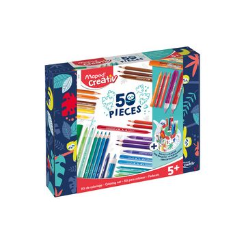 Maped Creativ Kit de coloriage COLOURING KIT, 50 pièces