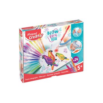 Maped Creativ Kit feutre aérographe BLOW PEN Art, 32 pièces