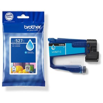 LC527C - cartouche de marque Brother - cyan