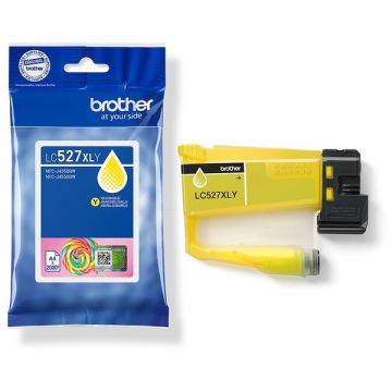 LC527XLY - cartouche de marque Brother - jaune