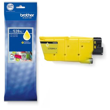 LC528XLY - cartouche de marque Brother - jaune