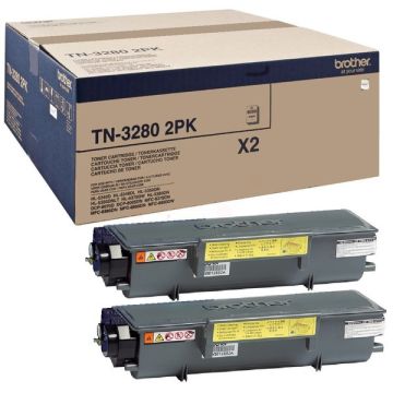 TN32802PK - toner de marque Brother - noir TN32802PK - toner de marque Brother - noir