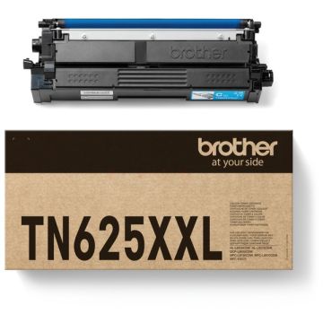 TN625XXLC - toner de marque Brother - cyan