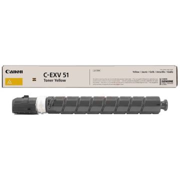 0484C002 / C-EXV 51 Y - toner de marque Canon - jaune
