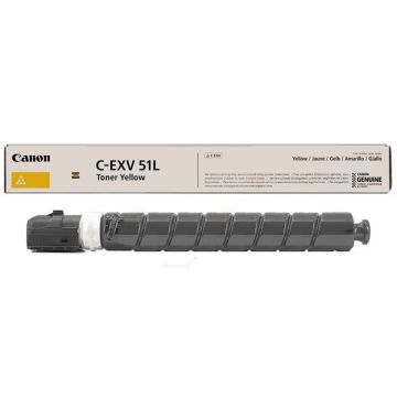0487C002 / C-EXV 51 L Y - toner de marque Canon - jaune