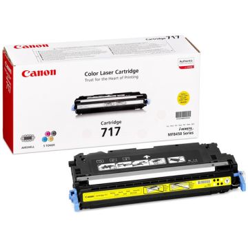 2575B002 / 717Y - toner de marque Canon - jaune