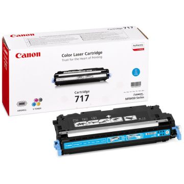2577B002 / 717C - toner de marque Canon - cyan