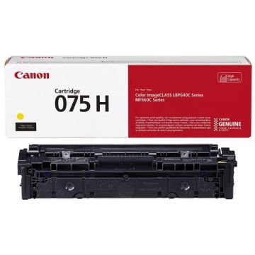 6366C002 / 075H - toner de marque Canon - jaune