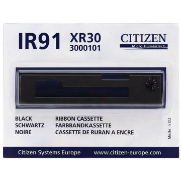 3000101 / IR 91 B - ruban de marque Citizen - noir