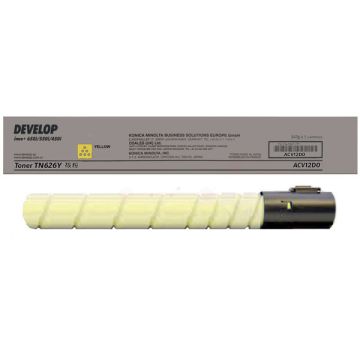ACV12D0 / TN-626 Y - toner de marque Develop - jaune
