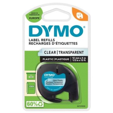 12267 / S0721530 - rouleau d'étiquettes de marque Dymo - transparent