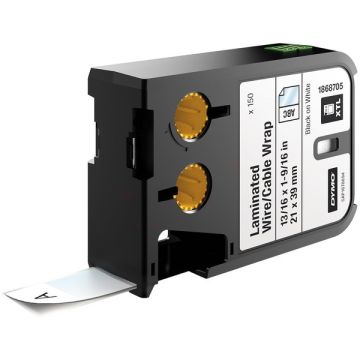 1868705 - rouleau d'étiquettes de marque Dymo - noir, blanc