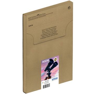 C13T02W64510 / 502XL - cartouches de marque Epson - multipack 4 couleurs : noire, cyan, magenta, jaune