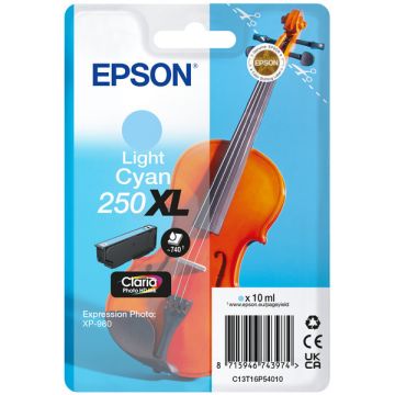 C13T16P54010 / 250XL - cartouche de marque Epson - cyan photo