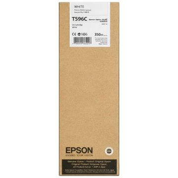 C13T596C00 / T596C - cartouche de marque Epson - blanche