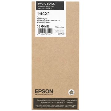 C13T642100 / T6421 - cartouche de marque Epson - noire