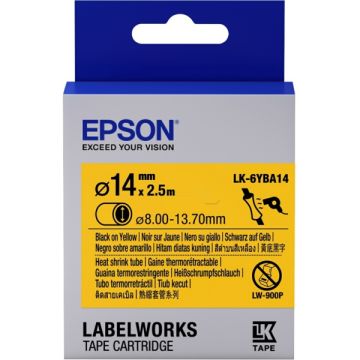 C53S656905 / LK-6YBA14 - gaines thermorétractable de marque Epson - noire, jaune