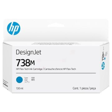 A24VMA / 738M - cartouche de marque HP - cyan