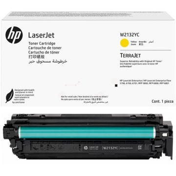W2132YC / 213YC - toner de marque HP - jaune
