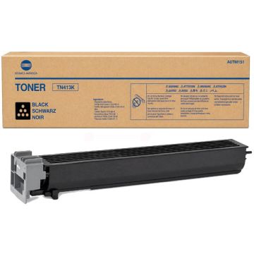 A0TM151 / TN-413 K - toner de marque Konica Minolta - noir