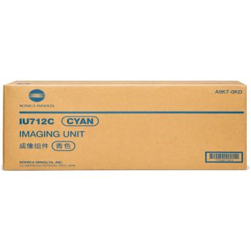 A9K70KD / DR-712 C - tambour de marque Konica Minolta - cyan
