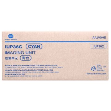 AAJV0HE / IUP-36 C - photoconducteur de marque Konica Minolta - cyan