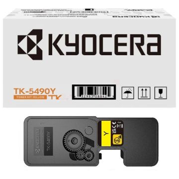 1T0C22ANL1 / TK-5490 Y - toner de marque Kyocera - jaune