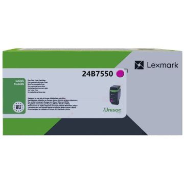 24B7550 - toner de marque Lexmark - magenta