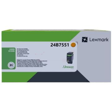 24B7551 - toner de marque Lexmark - jaune