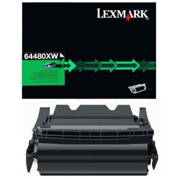 64480XW - toner de marque Lexmark - noir