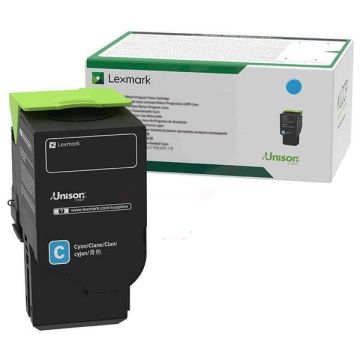 78C0U20 - toner de marque Lexmark - cyan 78C0U20 - toner de marque Lexmark - cyan