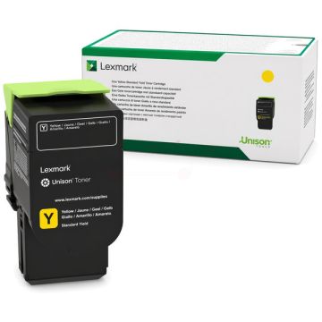 78C0X40 - toner de marque Lexmark - jaune