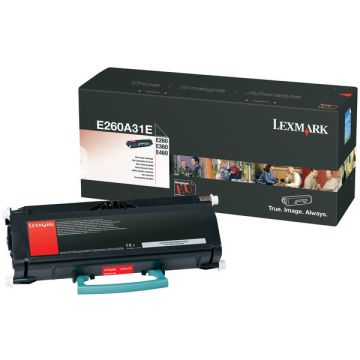 E260A31E - toner de marque Lexmark - noir