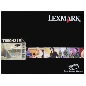 T650H31E - toner de marque Lexmark - noir