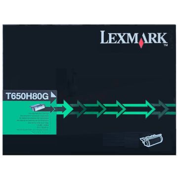 T650H80G - toner de marque Lexmark - noir