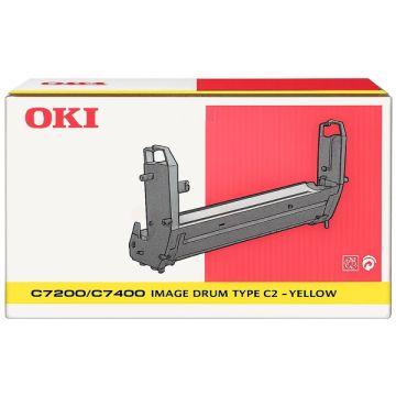41304109 / TYPE C2 - tambour de marque OKI - jaune 41304109 / TYPE C2 - tambour de marque OKI - jaune