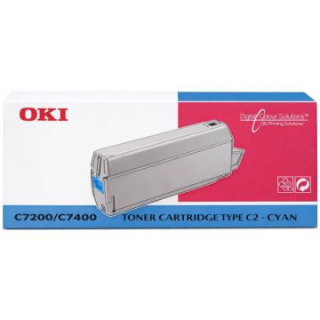 41304211 / TYPE C2 - toner de marque OKI - cyan 41304211 / TYPE C2 - toner de marque OKI - cyan