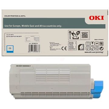 45396215 - toner de marque OKI - cyan