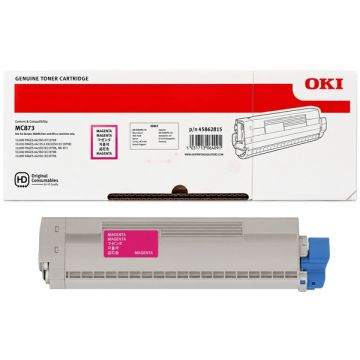 45862815 - toner de marque OKI - magenta