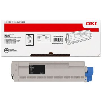 45862818 - toner de marque OKI - noir