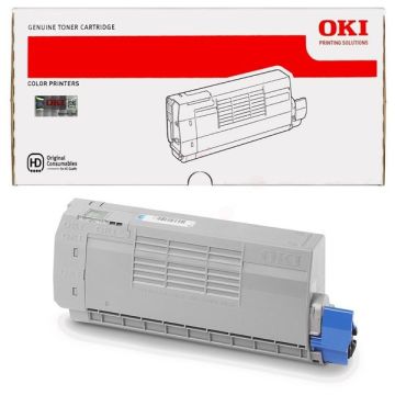 46507615 - toner de marque OKI - cyan