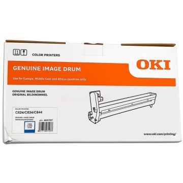 46857507 - tambour de marque OKI - cyan