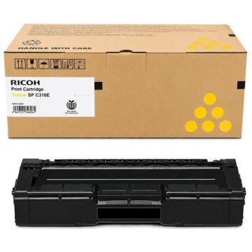 406351 / SPC 310 E - toner de marque Ricoh - jaune